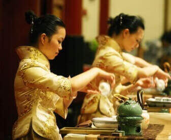 Заваривание чайной церемонии